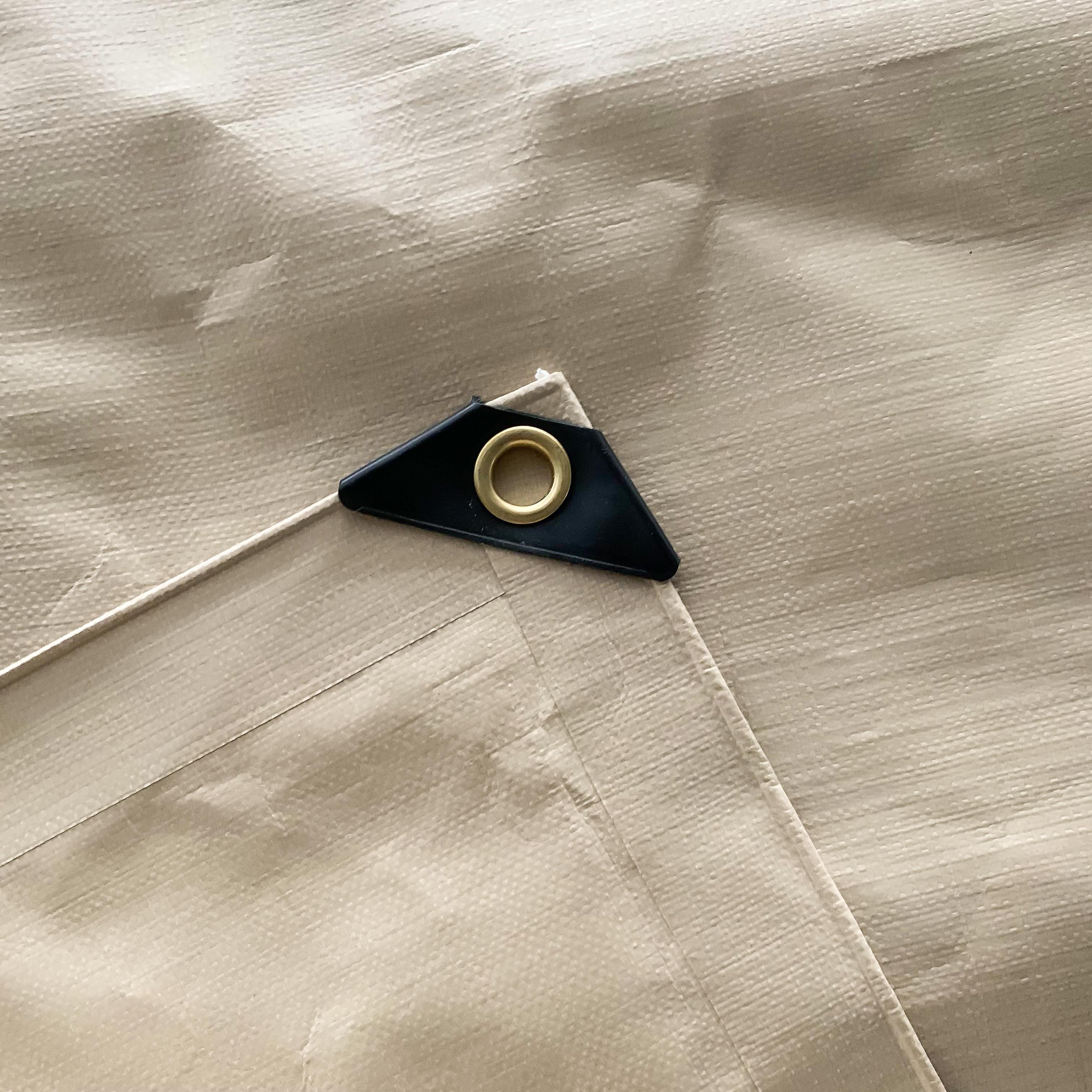 Skilcut® Extra Heavy Duty Premium 16 Mil Tan Poly Tarp