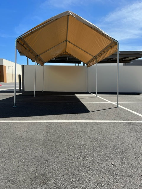 Skilcut® Extra Heavy Duty Premium 16 Mil Valance Replacement Canopy Tarp Top Cover